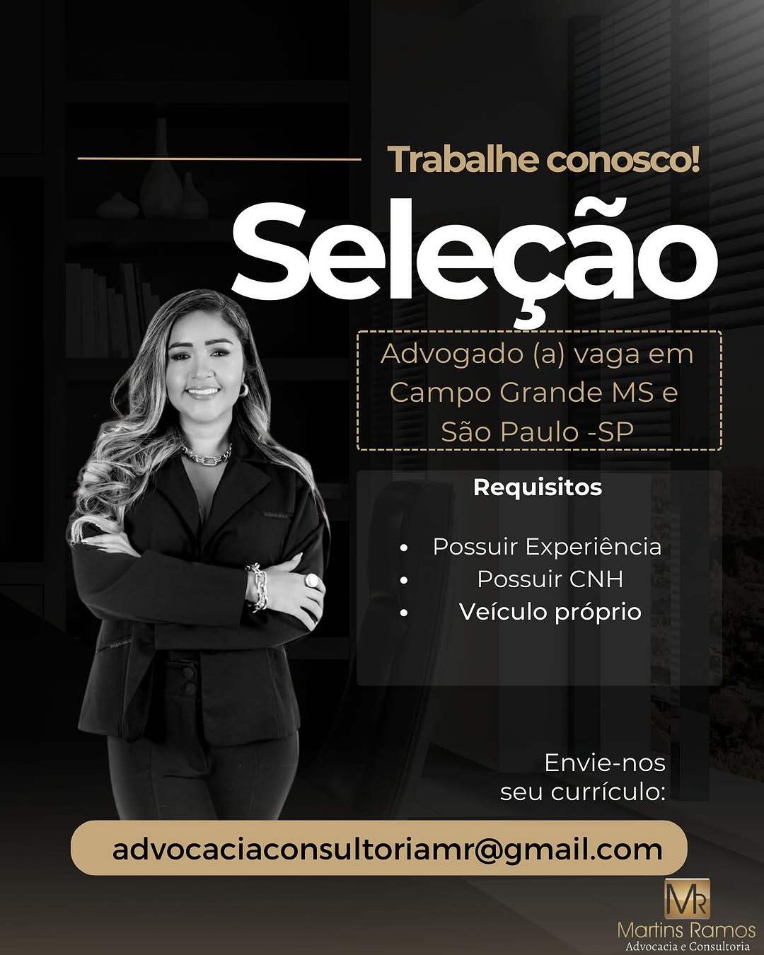Vaga para advogado