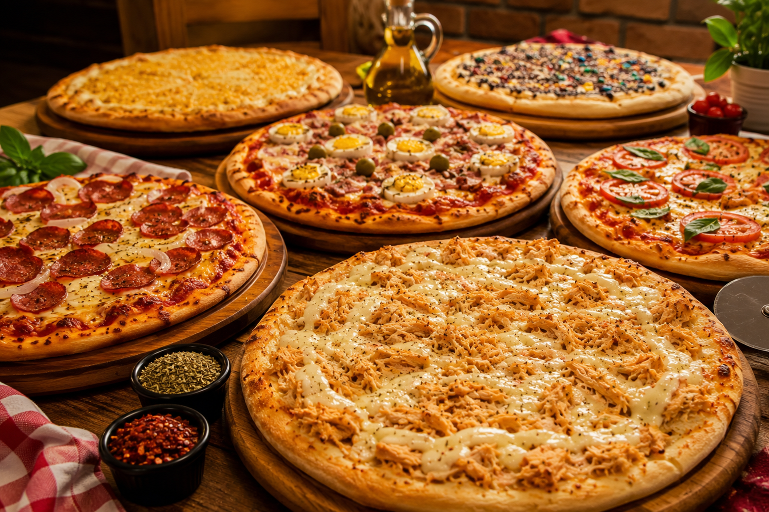 Pizzas Artesanais